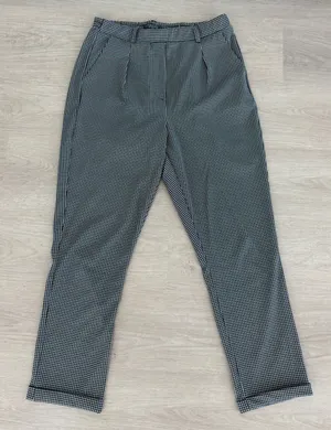 Checkered Work Pants Gray Size M thumbnail 1
