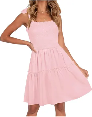 Amazon Pink Dress thumbnail 1