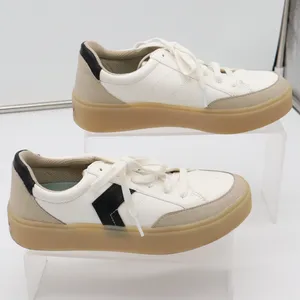Dr. Scholls Sneakers Womens 6 Madison Lace White Platform Gum Sole Excellent thumbnail 2
