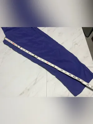 NWT Anthropologie Cupro Wrap Trouser Pant blue purple modal blend size small thumbnail 8