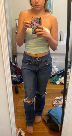 Levi’s Low Pro Straight Jeans thumbnail 1