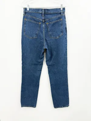 Abercrombie & Fitch Women's The 90's Straight Ultra‎ High Rise Size 6 thumbnail 2