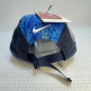 Nike Fly 5 Panel Hat USA Olympic Team Patches Size M/ L Dri Fit Blue Running New thumbnail 3