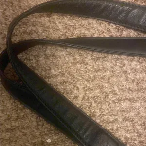 Elegant Black Leather Tote Bag thumbnail 4
