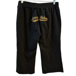 Jansport James Madison University‎ Black Cutoff Sweatpants Womens L thumbnail 4