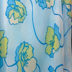 CATO Faux Wrap Midi Skirt Boho Artsy Fairy Chiffon Blue Flowing Floral SZ 18-20 thumbnail 9