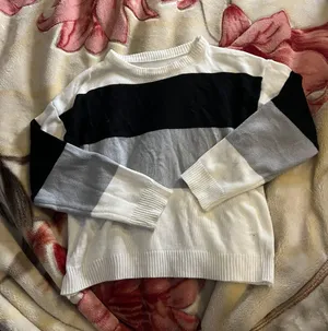 SheIn Medium Cozy Stripe Sweater thumbnail 1