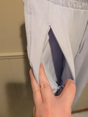 Old Navy Light Blue High Rise Joggers thumbnail 5