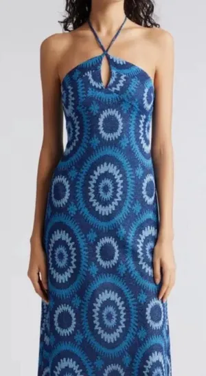 Ramy brook halter dress thumbnail 1