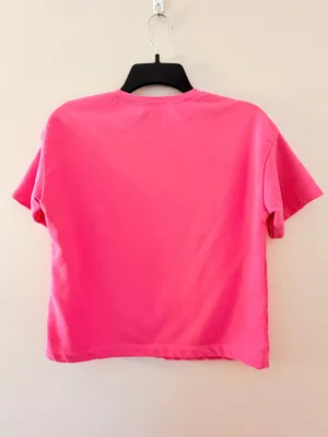 Bright Pink Matching Lounge Set – Top & Shorts, size XXS thumbnail 3