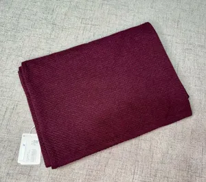 Lululemon All Ease Winter Scarf Heathered Cassis & Black NWT thumbnail 5