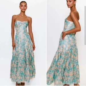 NWT Hutch Phoebe Floral Strapless Corset‎ Dress with pockets 6 thumbnail 4