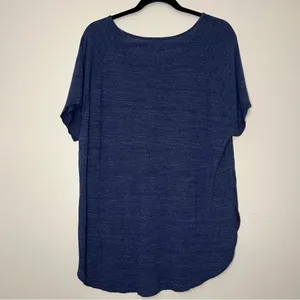 Madewell Blue‎ Heathered Relaxed Fit Top - Size L thumbnail 5