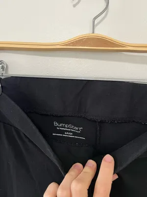 BumpStart by Motherhood Maternity Black Leggings- Size S Maternity thumbnail 5