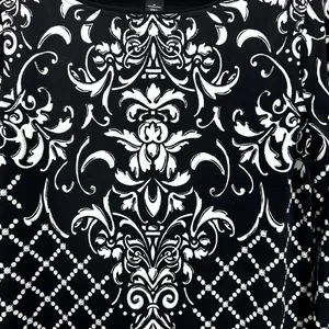 White House Black Market Shift Dress Womens‎ Medium Geometric Diamond Boho Artsy thumbnail 4