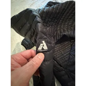 Eddie Bauer First Ascent EB800 Goose Down Black Puffer Jacket Women's Size L thumbnail 8