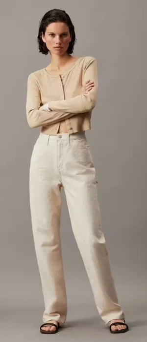 Calvin Klein Jeans High Rise‎ Carpenter Straight Jeans W30 x L30 thumbnail 1