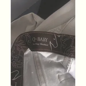 Wrangler Q-Baby Riding Jeans 12 Cream Bootcut Mid Rise 11/12x34 Cowgirl Elastic thumbnail 9