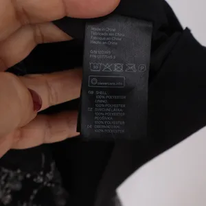 HM Black Botanical Print Chiffon Long Sleeve Mini Dress Size 14 thumbnail 3