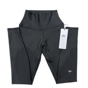 Alo Yoga Black Precision Tank + High-Waist Airlift Legging Set Sz S NWT $202 thumbnail 6