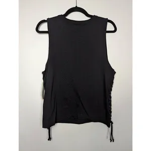 Wrangler the west is calling side lace-up tank Medium thumbnail 5
