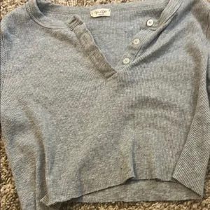 Brandy Melville John Galt Cropped Rib Top thumbnail 2