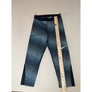 Nike Presto Dri‑Fit Performance Leggings Size M Black & Blue thumbnail 2