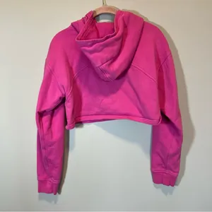 Lululemon All Yours Cropped Hoodie Pink‎ Women’s 6 thumbnail 8