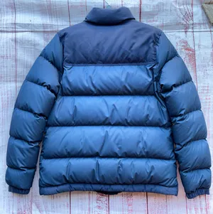 LL Bean Mountain Classic Down Tech Jacket Women's Navy Blue S Puffer Winter Coat thumbnail 6