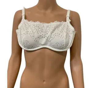PINK Victoria’s Secret large Wink unlined lace scoop bra BC 3417 thumbnail 1