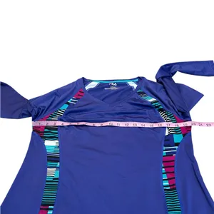 3/$15 FILA long sleeve purple workout top thumbnail 3