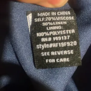 2 /$30 Hyfve Hyfve Hyfve denim linen dress mini size Large coastal thumbnail 9
