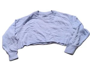 Aerie Cropped Sweatshirt Size Small thumbnail 1