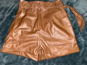 Lulus pleather shorts thumbnail 2