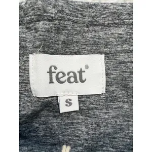 Feat FlowTech‎ Roam Short Heather Charcoal Gray Activewear Lounge Womens Small thumbnail 5