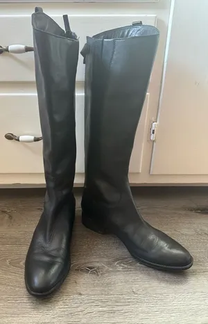 Sam Edelman Black Leather Tall Riding Boots thumbnail 1