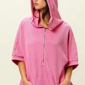 BiBi Vintage Washed Waffle Thermal Hoodie‎ thumbnail 11