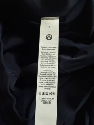 Lululemon Pleated Tennis Skirt Navy thumbnail 4
