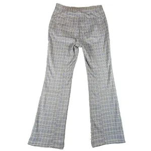 Anthropologie Plaid Trousers Pants Plaid Boot Cut Womens Medium Preppy Career thumbnail 2