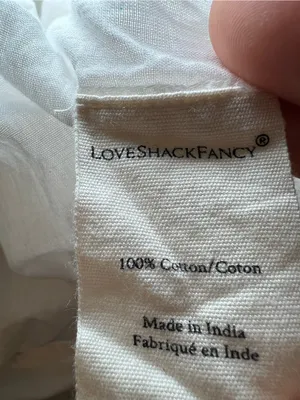 LoveShackFancy Natasha Heritage Mini Dress White Ruffled Eyelet Mini Skirt thumbnail 8