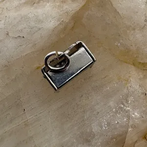 Vintage‎ Sterling Silver Piano Charm Rhodium Plated Musical Pendant 1.22g thumbnail 4