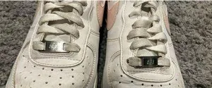 Nike Air Force 1 Women’s white and pink sneakers thumbnail 3