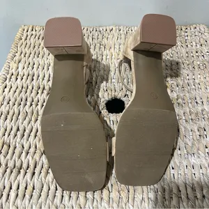 Cushionare Memory Foam heels Abbey Light Peach Beige Size 8 W thumbnail 6