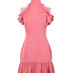 ELLIATT Revolve Chord Ruffle‎ Mini Valentine Dress Size S thumbnail 4