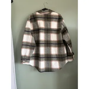 Joie Women's Plaid Shacket Jacket Button Front Relaxed Fit Pockets 1X thumbnail 6