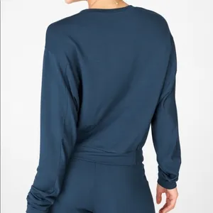 NWOT Fabletics Julie Dolman Sleeve Crew Sweatshirt thumbnail 3