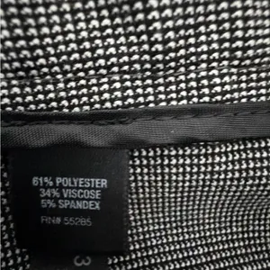 Express Design Studio Size 4 Dress Pants Micro Check Black White Career(A496)✨ thumbnail 10