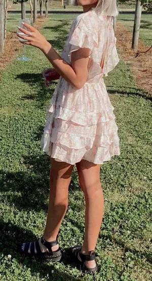 Floral boutique dress thumbnail 2