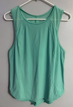 lululemon athletica Mint Green Performance Tank Size 2 thumbnail 1