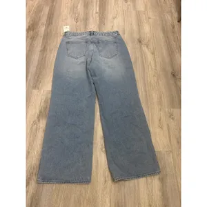 Billabong Rachel Low Waist Jeans Medium Indigo Fade Wide Leg Denim 31 NEW thumbnail 5